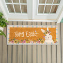 Bunny Blooms Floral Bunny, Coir Mat, 60"x24"
