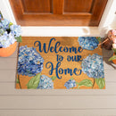 Hydrangea Haven Coir Mat, 36"x24"