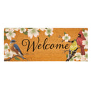 What She Shed Bird Bunch, Coir Mat, 60"x24"