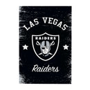 Las Vegas Raiders Wood Wall Sign, 16x24