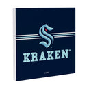 Seattle Kraken Wood Wall Sign, 12x12
