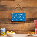 Detroit Lions Wood Wall Sign, 6x11