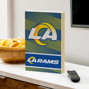 Los Angeles Rams Plock, Down Home Fans, 8x12