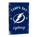 Tampa Bay Lightning Wood Wall Sign, 16x24