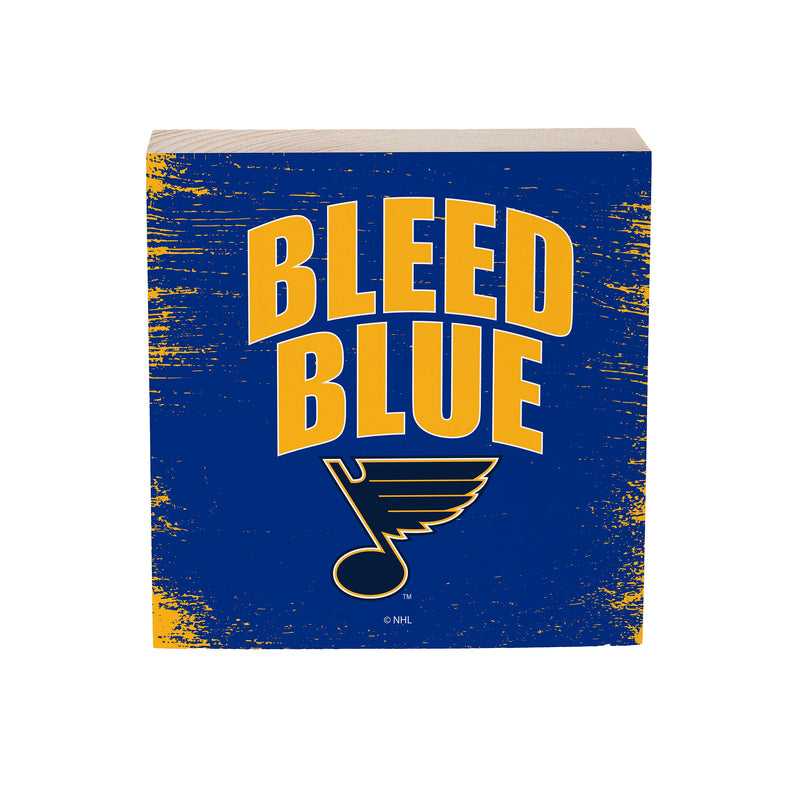 St Louis Blues Plock, Down Home Fans, 6x6