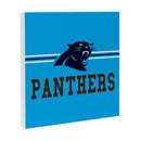 Carolina Panthers Wood Wall Sign, 12x12