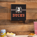 Anaheim Ducks Wood Wall Sign, 12x12
