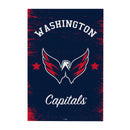 Washington Capitals Wood Wall Sign, 16x24