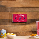 Los Angeles Angels Wood Wall Sign, 6x11