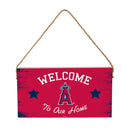 Los Angeles Angels Wood Wall Sign, 6x11