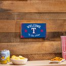 Texas Rangers Wood Wall Sign, 6x11