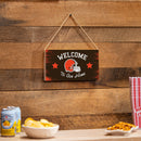 Cleveland Browns Wood Wall Sign, 6x11