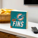 Miami Dolphins Plock, Down Home Fans, 6x6