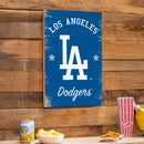 Los Angeles Dodgers Wood Wall Sign, 16x24