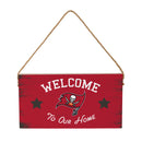 Tampa Bay Buccaneers Wood Wall Sign, 6x11