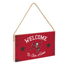 Tampa Bay Buccaneers Wood Wall Sign, 6x11