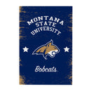 Montana State University Wood Wall Sign, 16x24