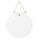 Houston Astros Round Door Decor with Hanging Rope, 18x18