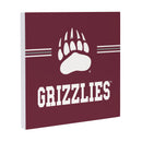 University of Montana Wood Wall Sign, 12x12
