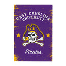 East Carolina University Wood Wall Sign, 16x24