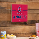 Los Angeles Angels Wood Wall Sign, 12x12