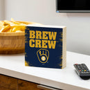Milwaukee Brewers Plock, Down Home Fans, 6x6