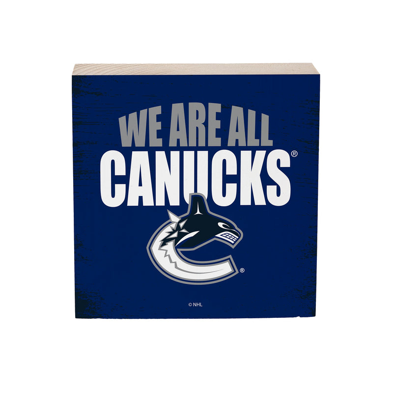 Vancouver Canucks Plock, Down Home Fans, 6x6