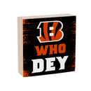 Cincinnati Bengals Plock, Down Home Fans, 6x6
