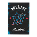 Miami Marlins Wood Wall Sign, 16x24