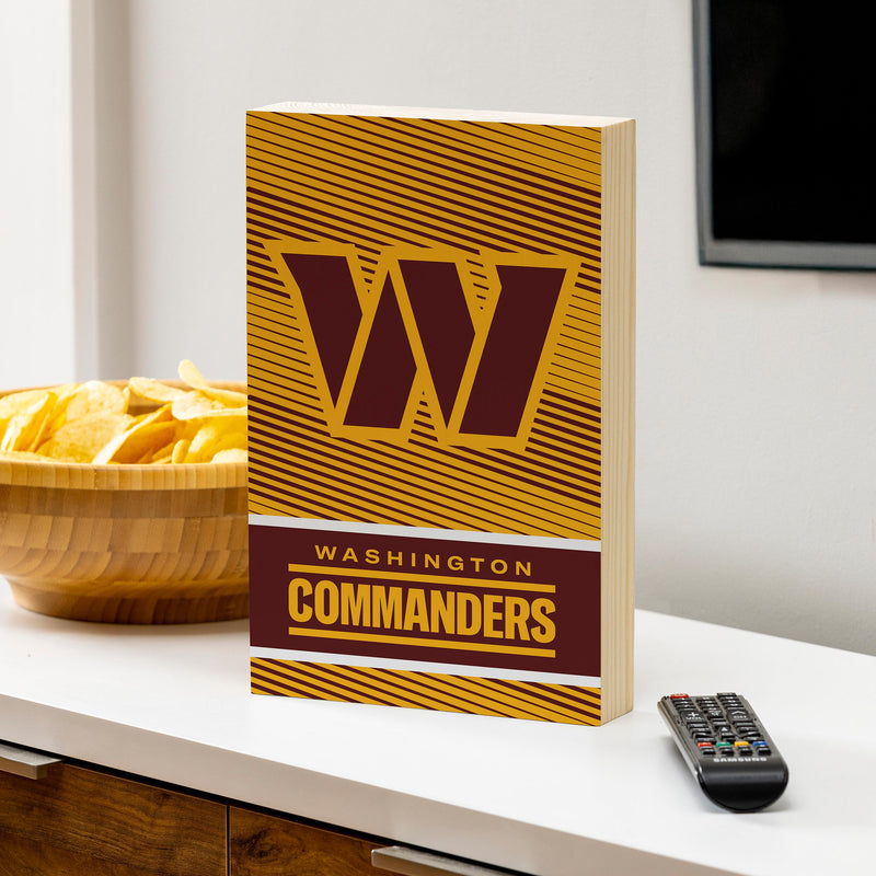 Washington Commanders Plock, Down Home Fans, 8x12