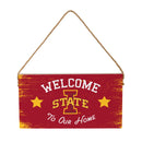 Iowa State University Wood Wall Sign, 6x11