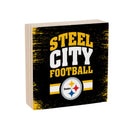 Pittsburgh Steelers Plock, Down Home Fans, 6x6