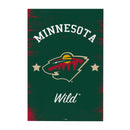 Minnesota Wild Wood Wall Sign, 16x24