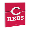Cincinnati Reds Wood Wall Sign, 12x12