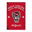 North Carolina State University Wood Wall Sign, 16x24