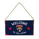 Florida Panthers Wood Wall Sign, 6x11