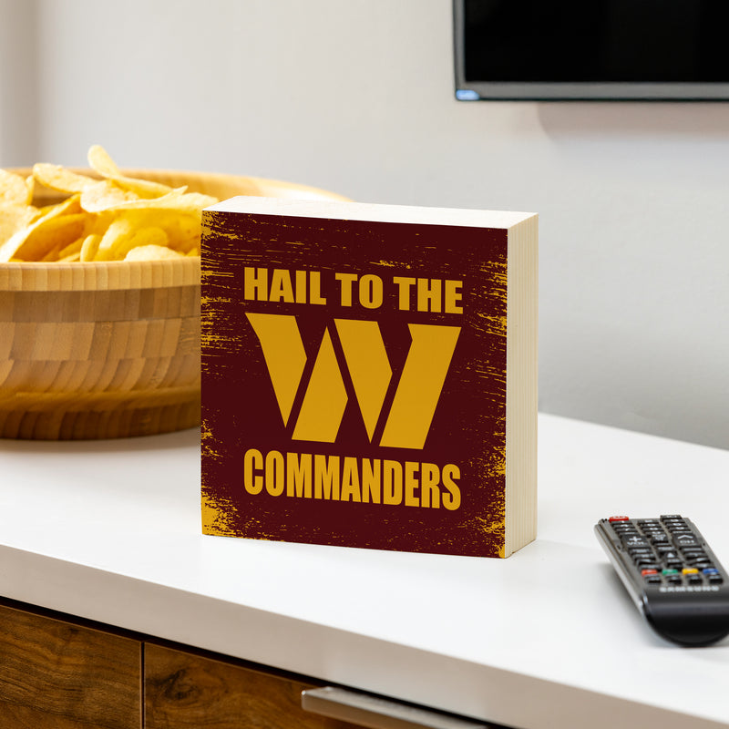 Washington Commanders Plock, Down Home Fans, 6x6