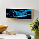 Carolina Panthers Mantle Sign, Down Home Fans, 5x18