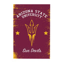 Arizona State University Wood Wall Sign, 16x24