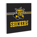 Wichita State University Wood Wall Sign, 12x12