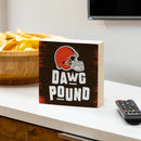 Cleveland Browns Plock, Down Home Fans, 6x6