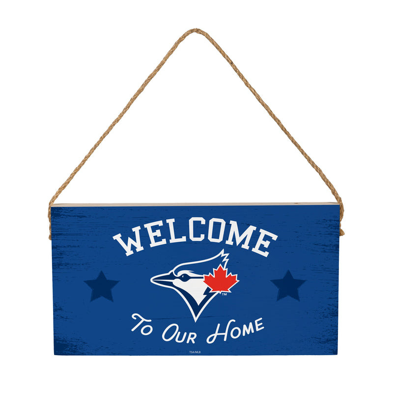 Toronto Blue Jays Wood Wall Sign, 6x11