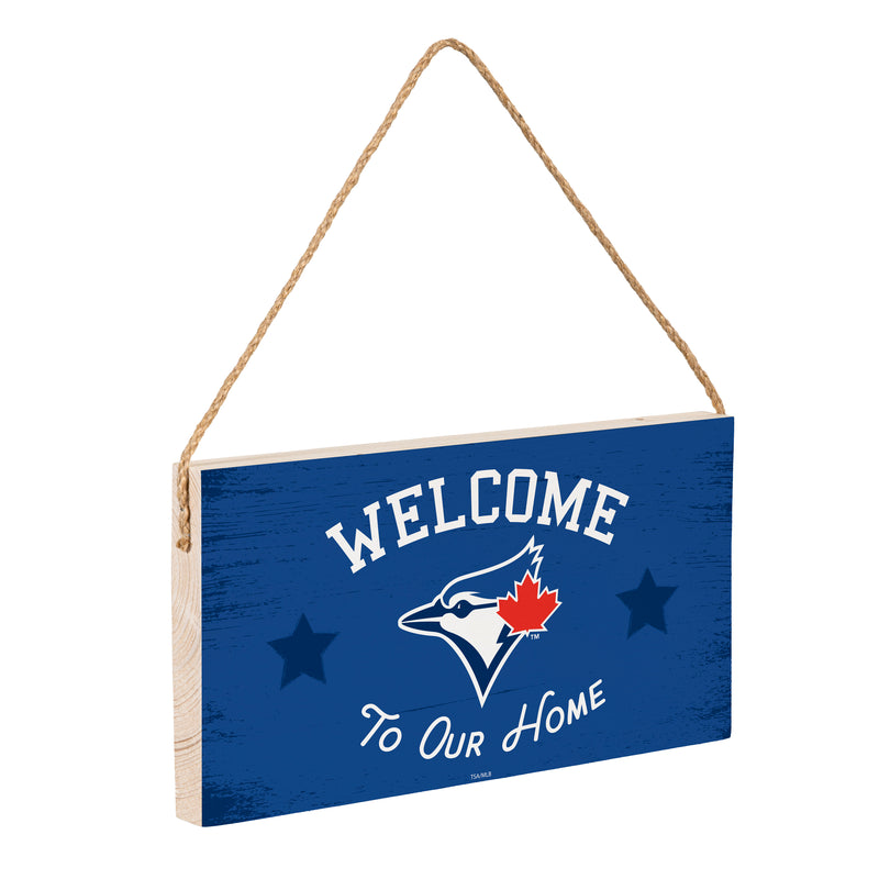 Toronto Blue Jays Wood Wall Sign, 6x11