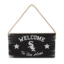 Chicago White Sox Wood Wall Sign, 6x11