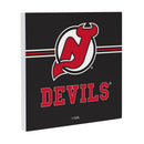 New Jersey Devils Wood Wall Sign, 12x12