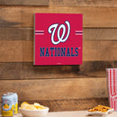 Washington Nationals Wood Wall Sign, 12x12