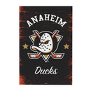Anaheim Ducks Wood Wall Sign, 16x24