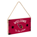 Arizona Cardinals Wood Wall Sign, 6x11