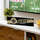 New Orleans Saints Mantle Sign, Down Home Fans, 5x18