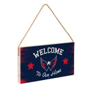 Washington Capitals Wood Wall Sign, 6x11